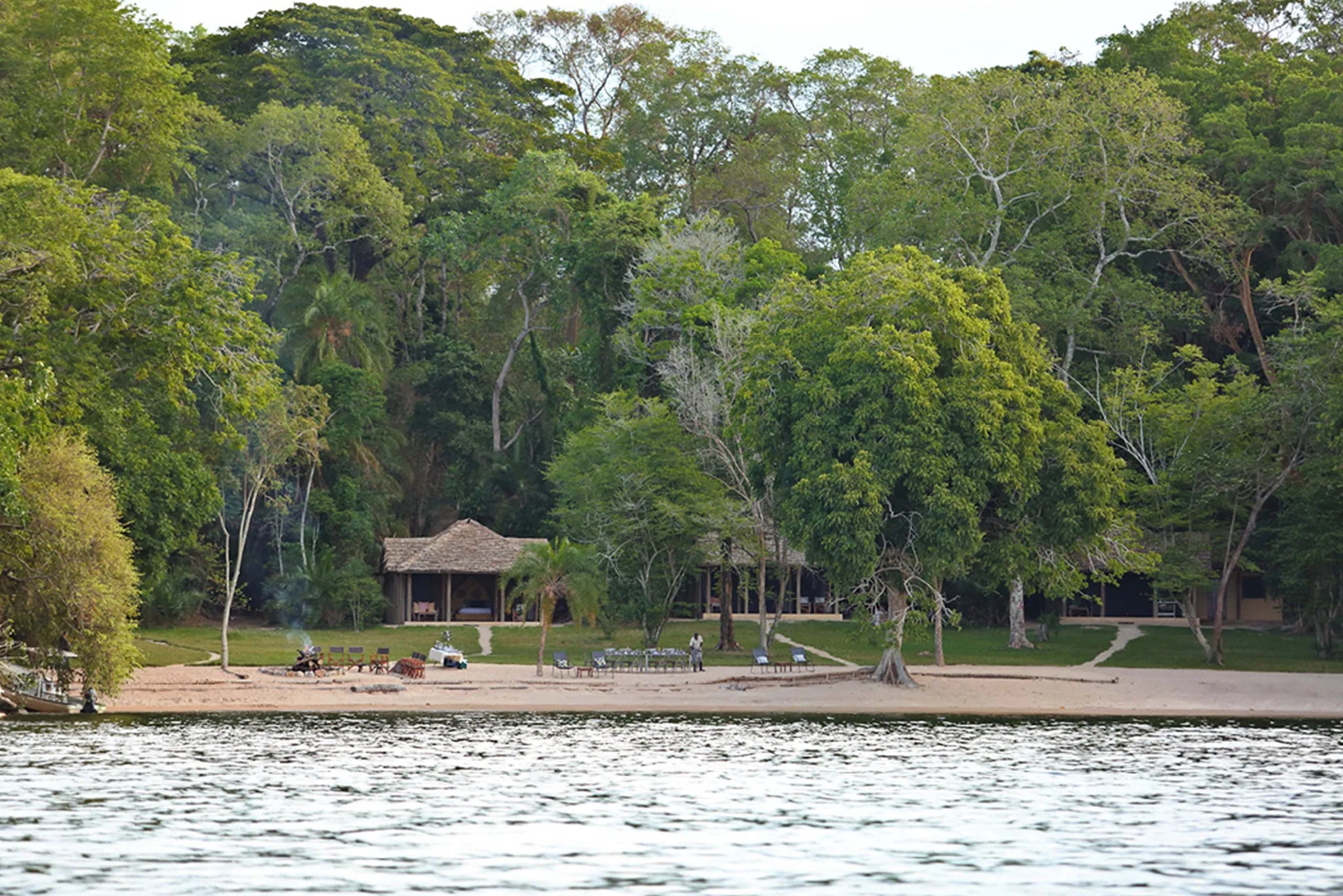Rubondo Island Camp - Waterfront cottages at Rubondo Island Camp, Lake Victoria, Tanzania, Tanzania.