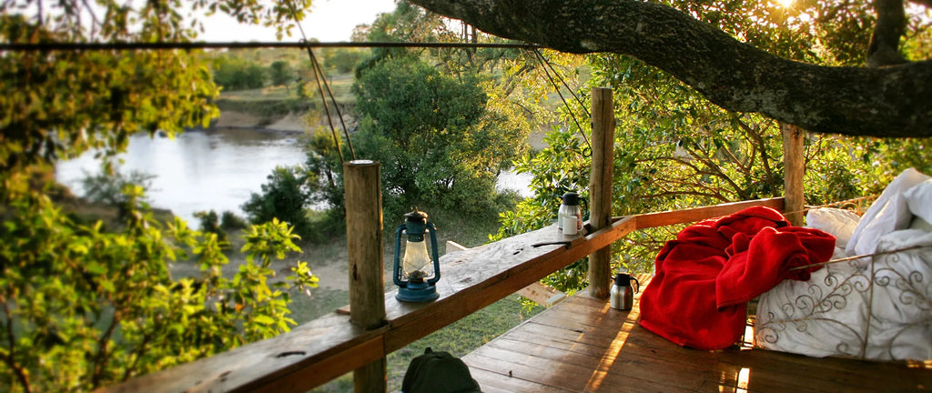Rising with the sun at Serian The Nest, Mara North Conservancy, Tanzania.