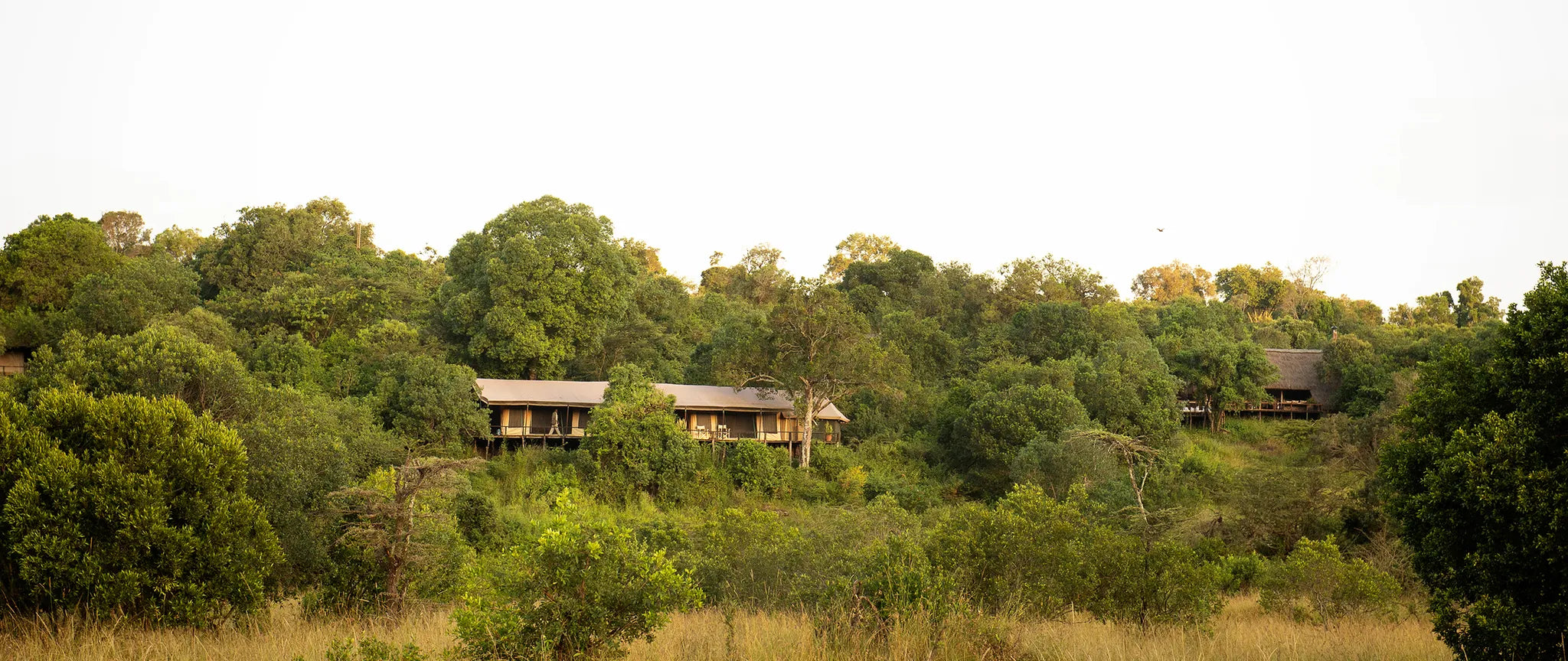 Tent Exterior at Serian The Original, Mara North Conservancy, Kenya.