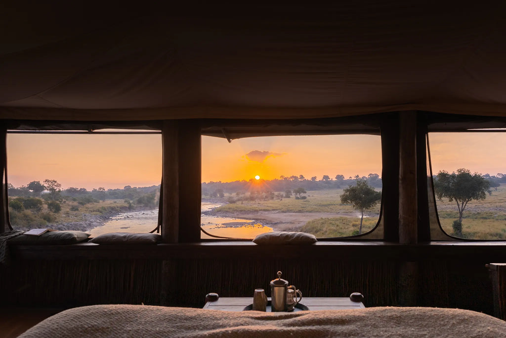 Kimya Kimya Interior at Serian's Kimya Kimya, Mara North Conservancy, Kenya.