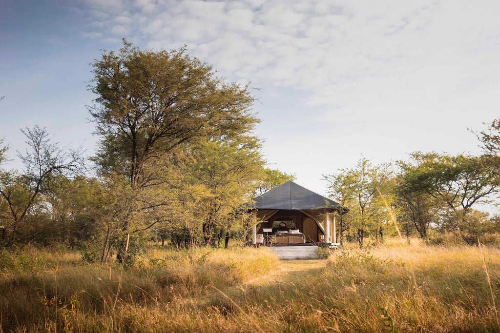 Lamai Client Tent - exterior at Serian's Serengeti Lamai, Northern Serengeti, Tanzania.