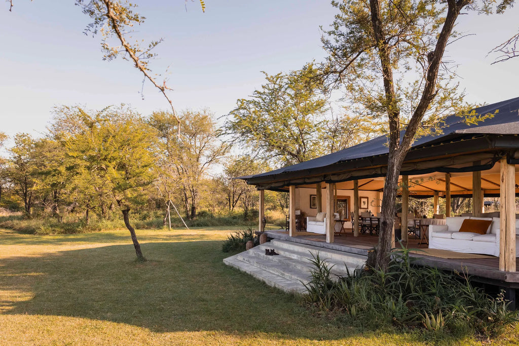 Lamai Mess Exterior at Serian's Serengeti Lamai, Northern Serengeti, Tanzania.