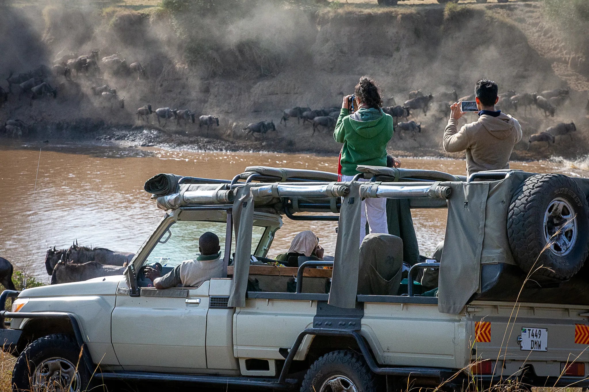 Lamai - river crossings at Serian's Serengeti Lamai, Northern Serengeti, Tanzania.