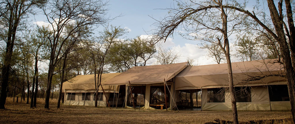 The family suite at Serian's Serengeti Mobile Kusini, Southern Serengeti, Tanzania.