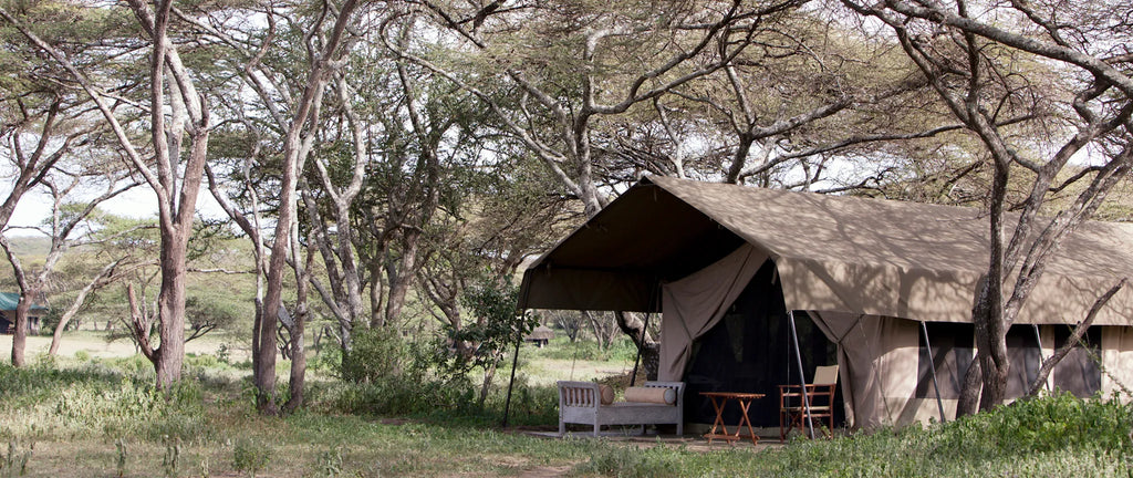 Guest tent at Serian's Serengeti South, Southern Serengeti, Tanzania.