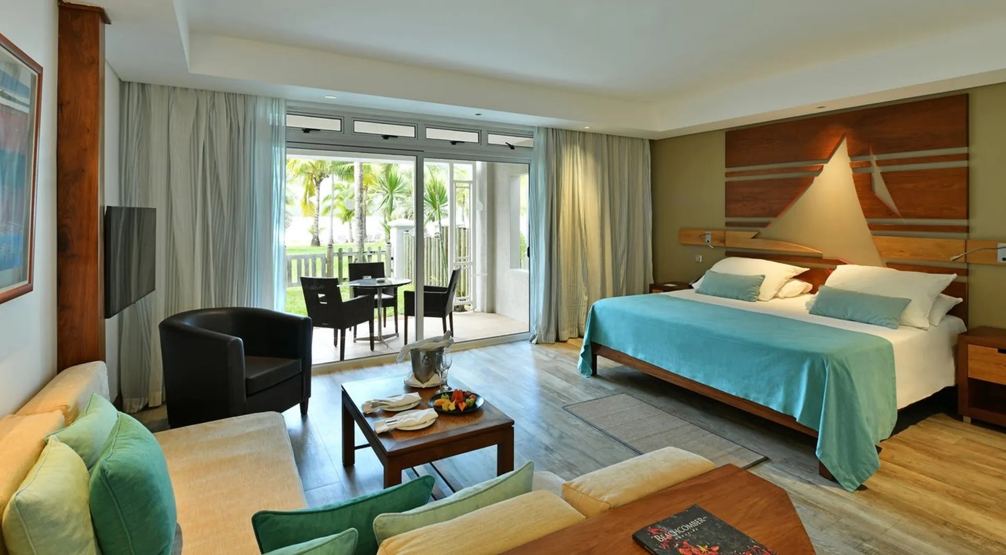 Deluxe Room at Shandrani Beachcomber Resort & Spa, Blue Bay, Mauritius.