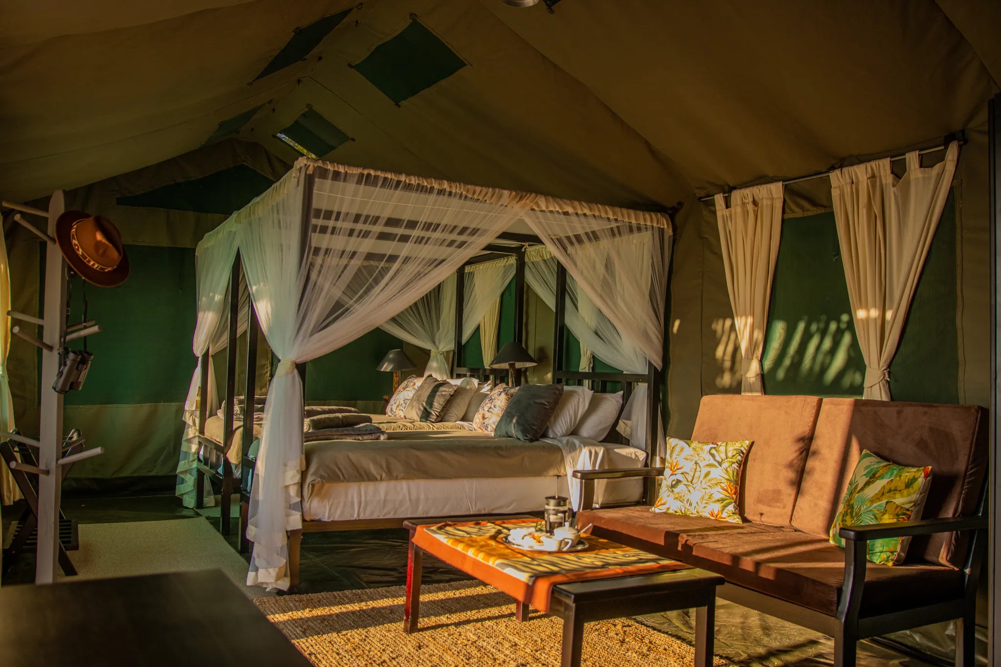 Rooms at Sian Simba River Lodge, Victoria Falls (Zimbabwe), Zimbabwe.