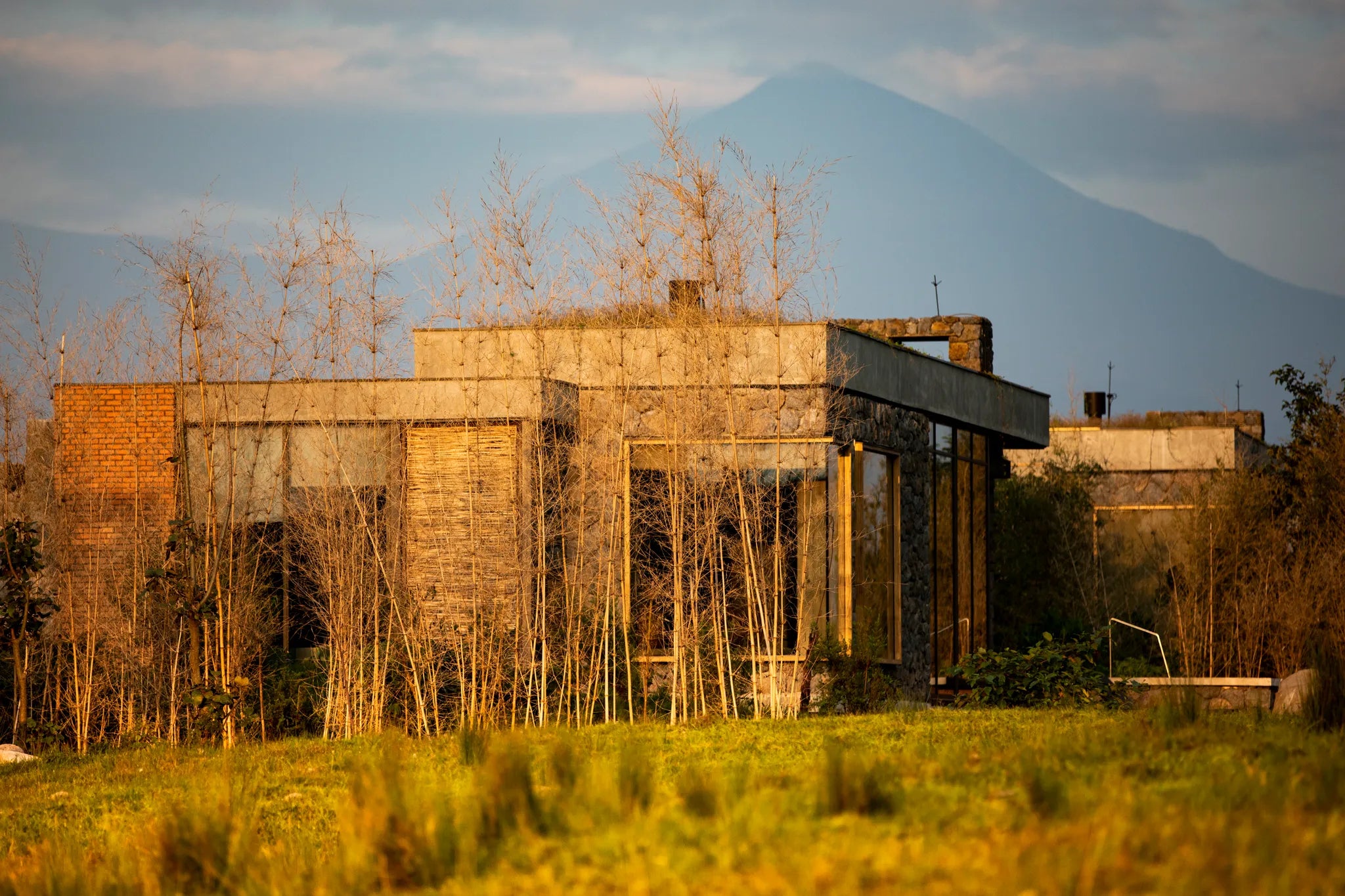 Singita Kataza House - Exterior at Singita Kataza House, Volcanoes National Park, Rwanda.