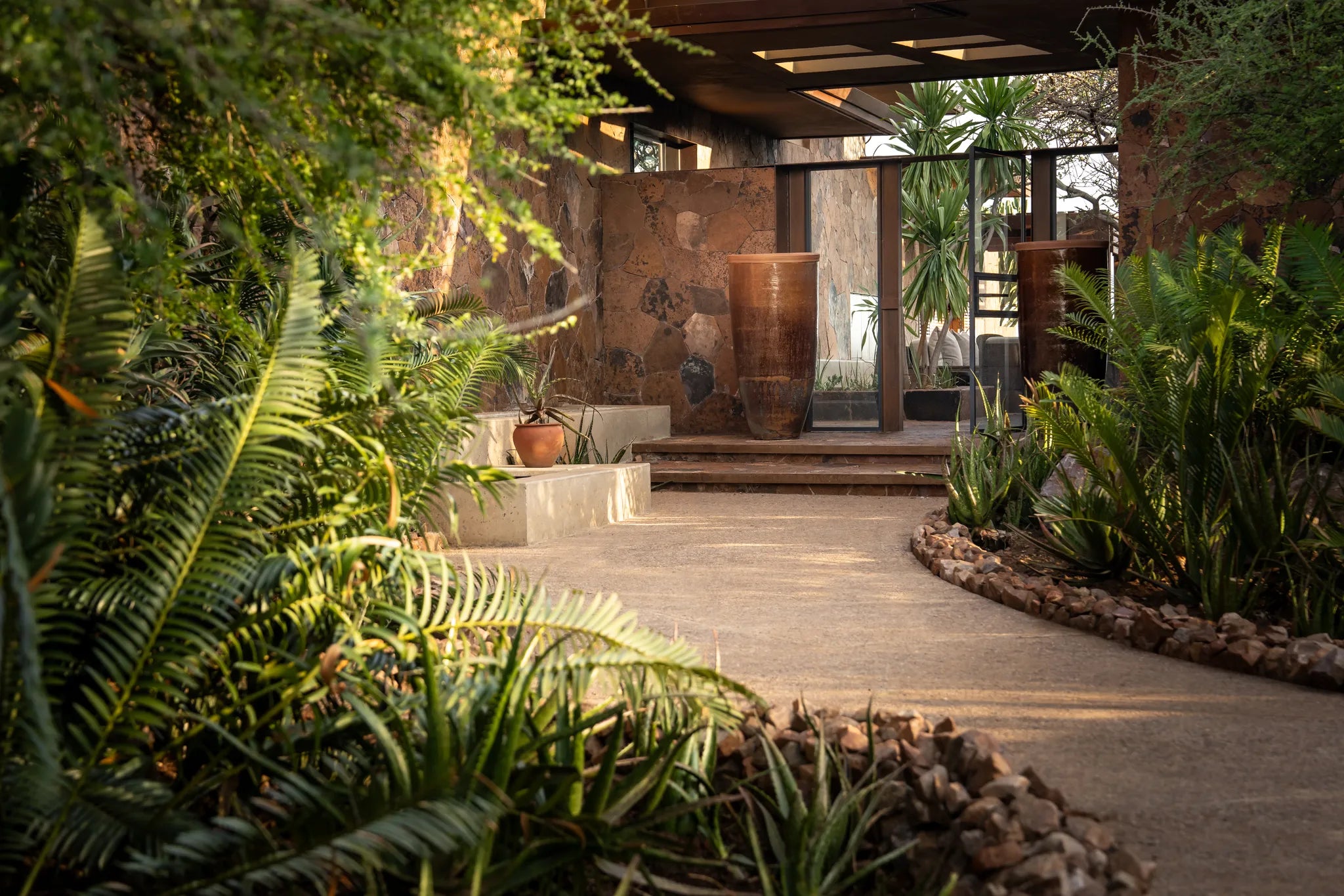 Singita Kilima Entrance at Singita Kilima, Singita Serengeti Grumeti, Tanzania.