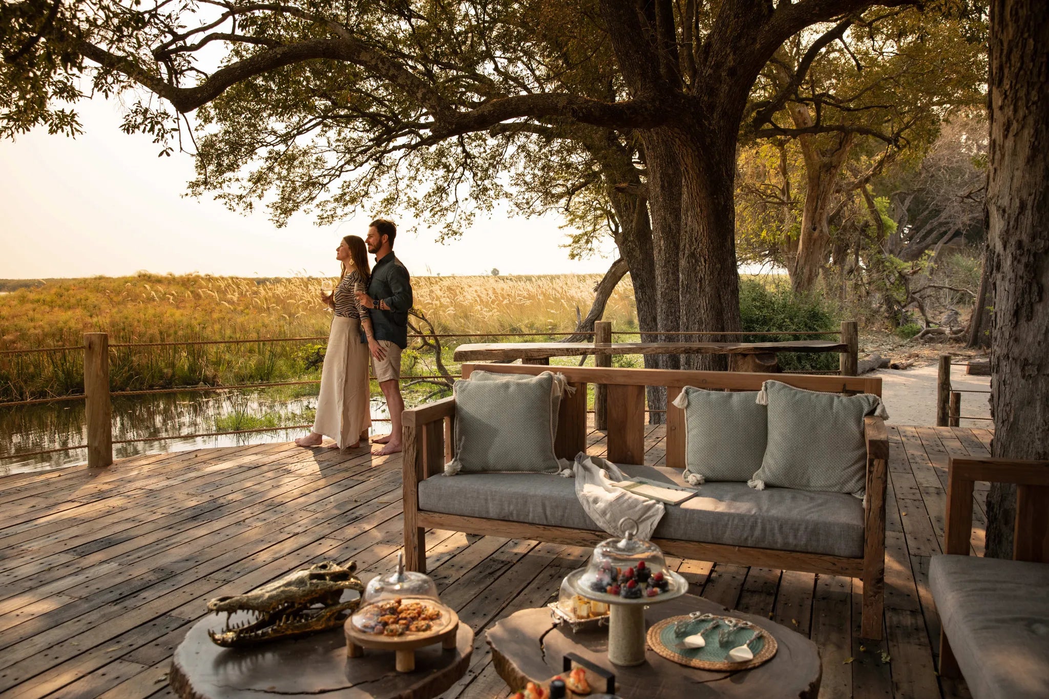 Sitatunga Private Island at Sitatunga Private Island, Ng12 Concession, Botswana.