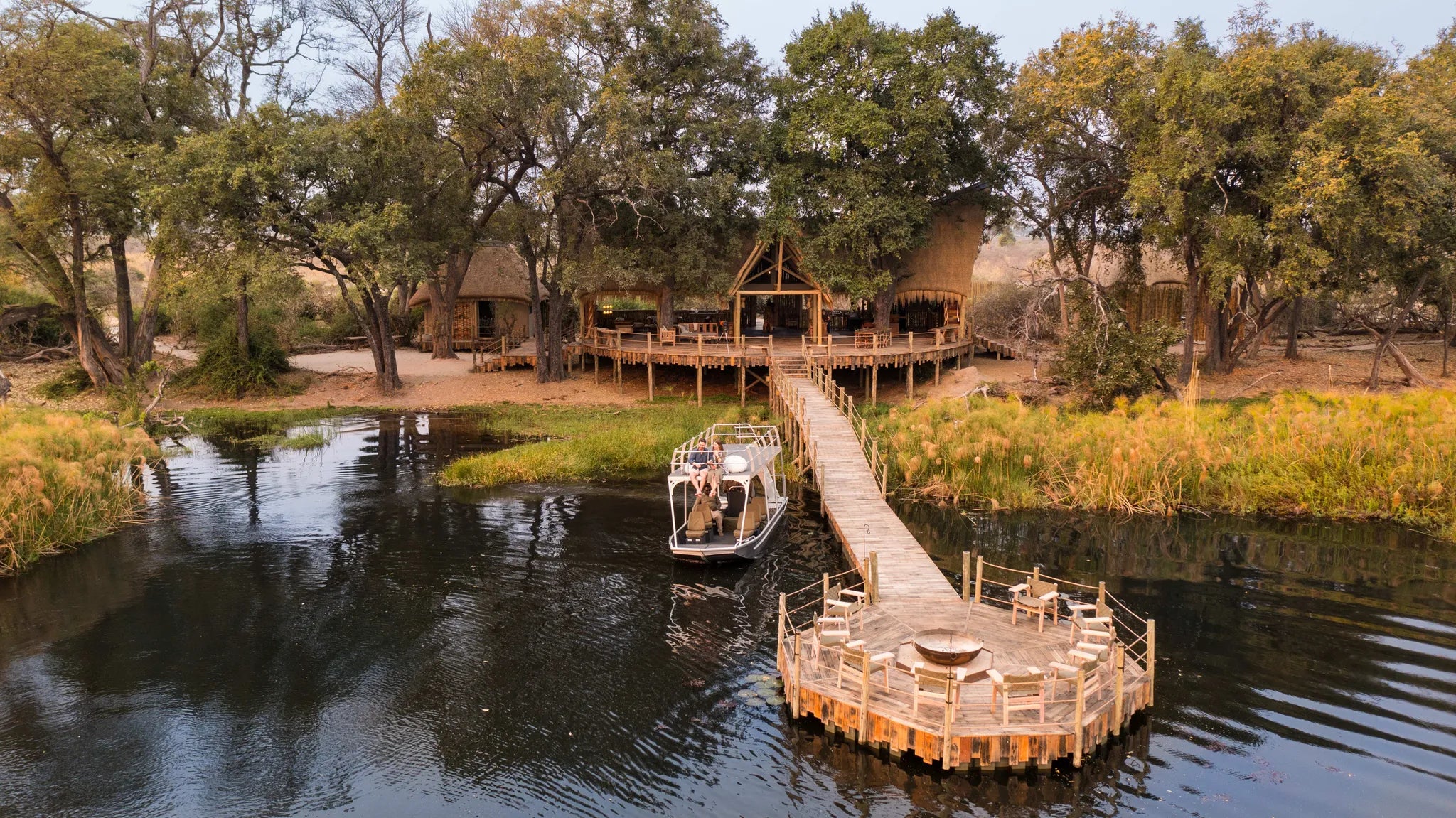 Sitatunga Private Island at Sitatunga Private Island, Ng12 Concession, Botswana.