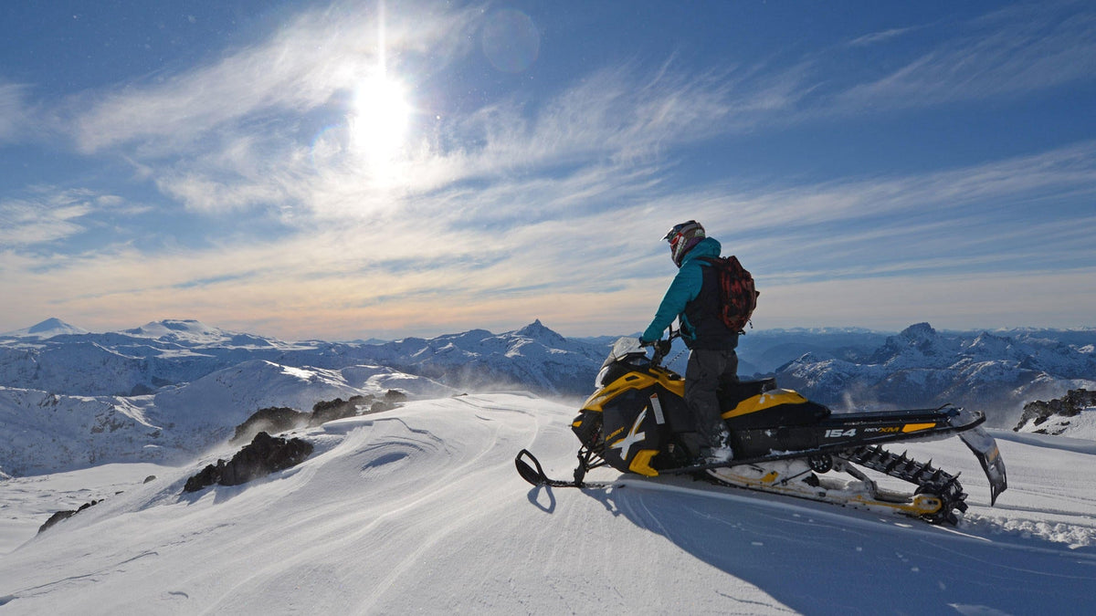 Snowmobiling