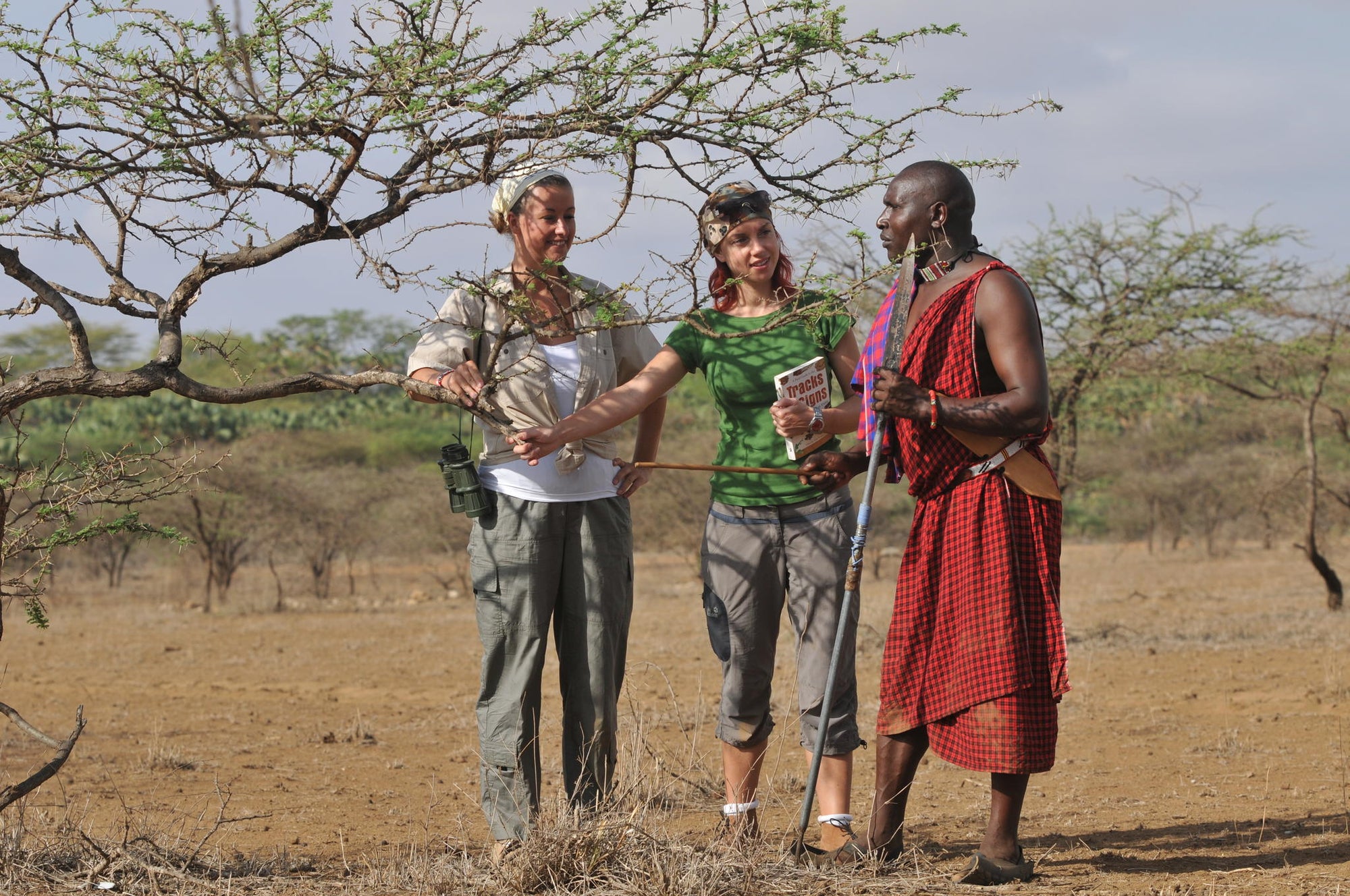 Morning Animal tracking on foot, around the camp with Massai gallery image 3