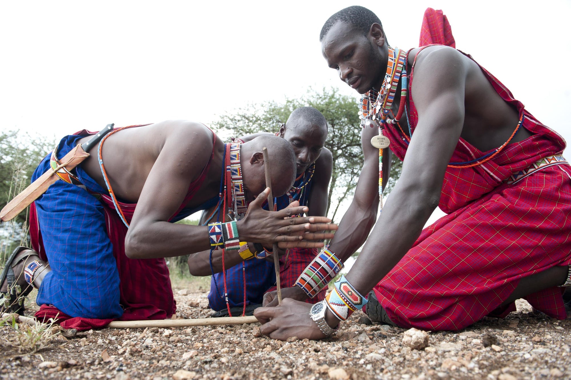 Morning Animal tracking on foot, around the camp with Massai gallery image 6