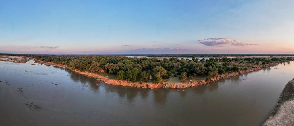 Tafika Camp at Tafika Camp, South Luangwa National Park, Zambia.