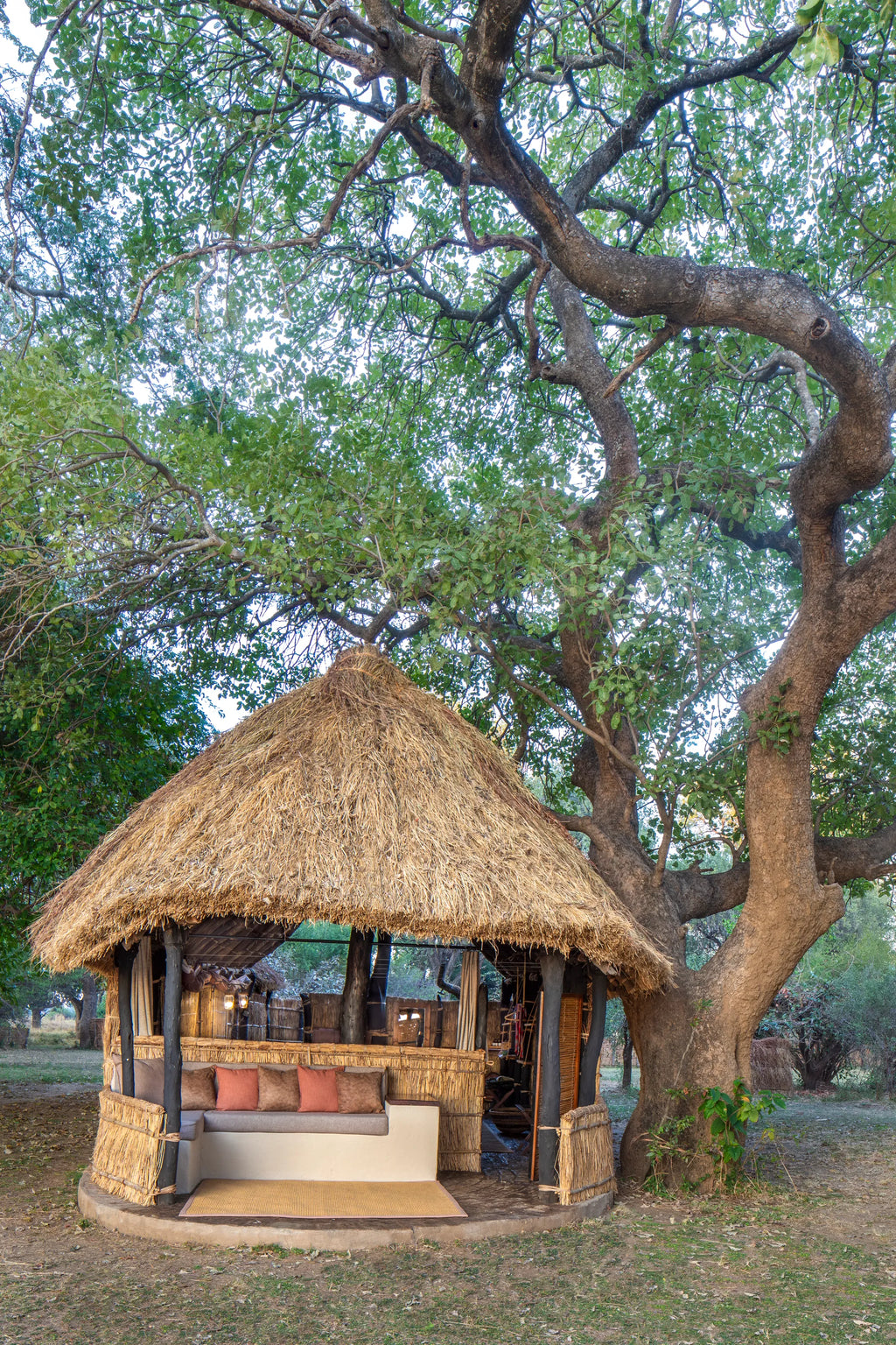 Tafika Camp at Tafika Camp, South Luangwa National Park, Zambia.