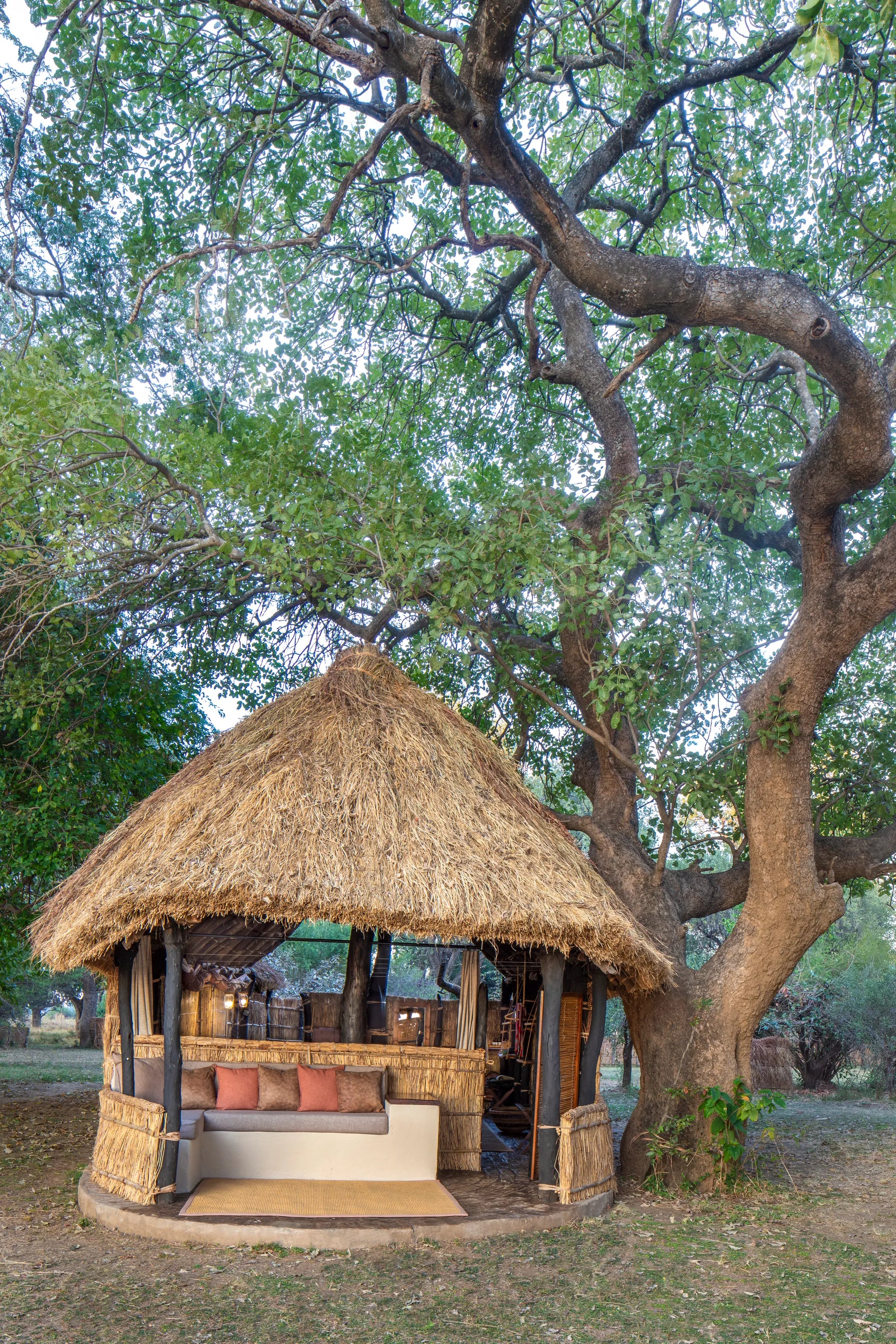 Tafika Camp at Tafika Camp, South Luangwa National Park, Zambia.