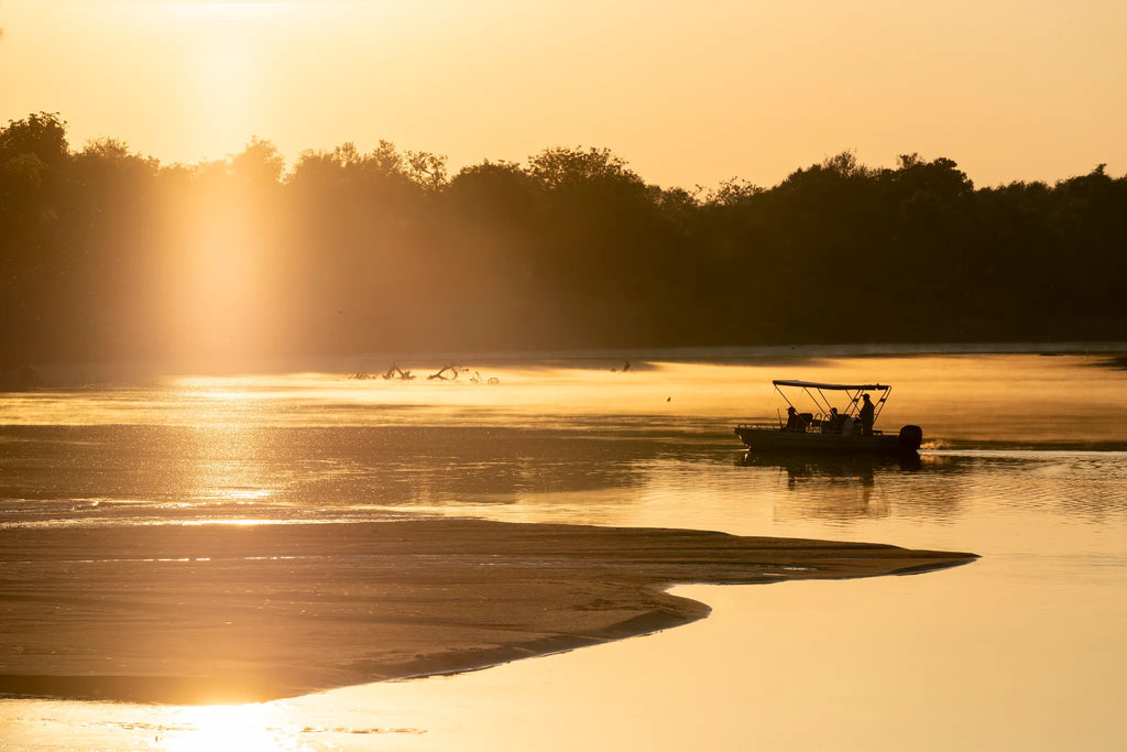 Takwela Camp at Takwela Camp, North Luangwa National Park, Zambia.