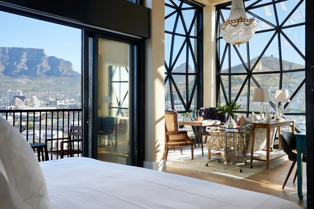 Deluxe Superior Suite at The Silo Hotel, Cape Town, South Africa.