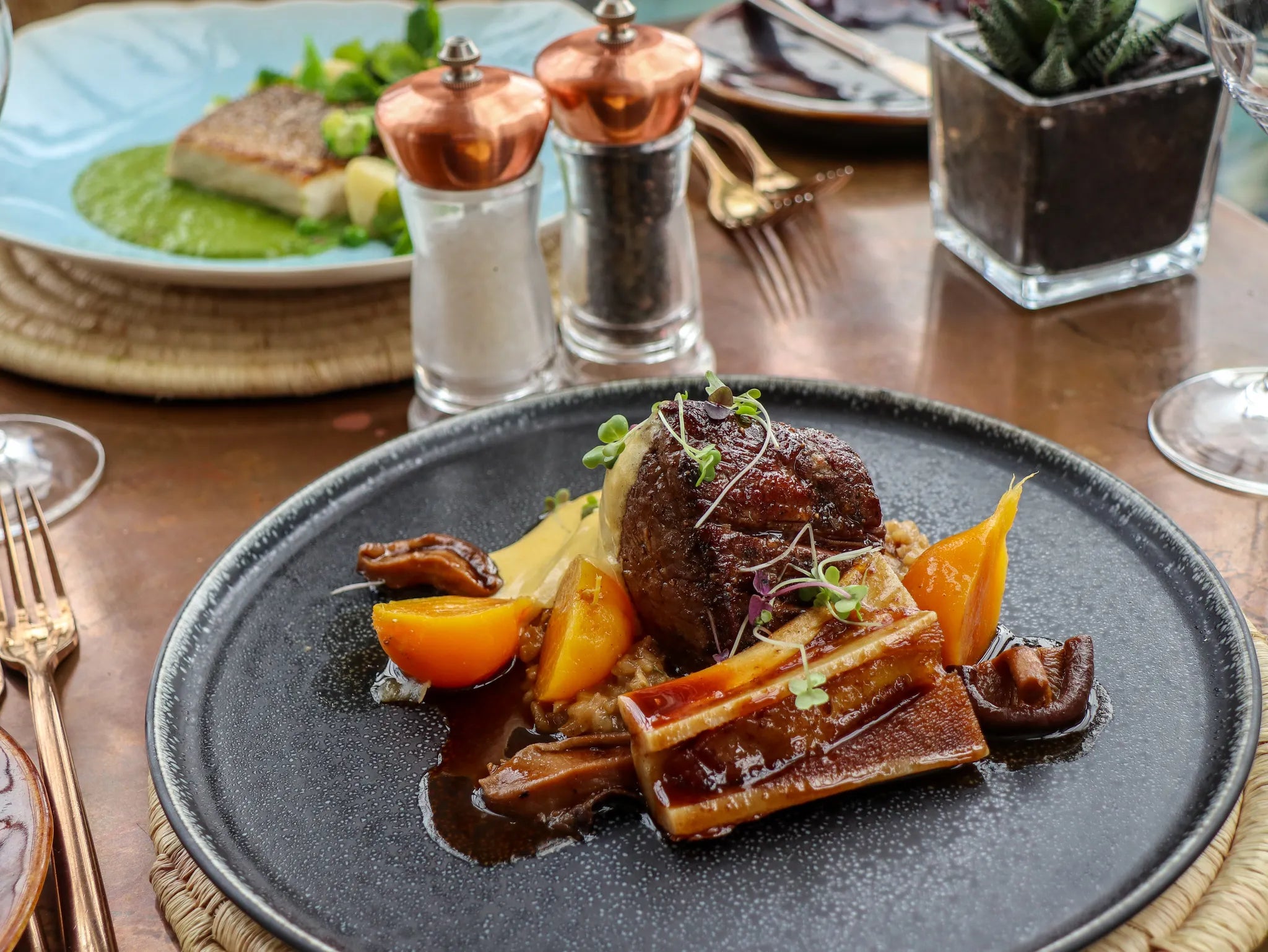 The Granary Cafe at The Silo Hotel, Cape Town, South Africa.