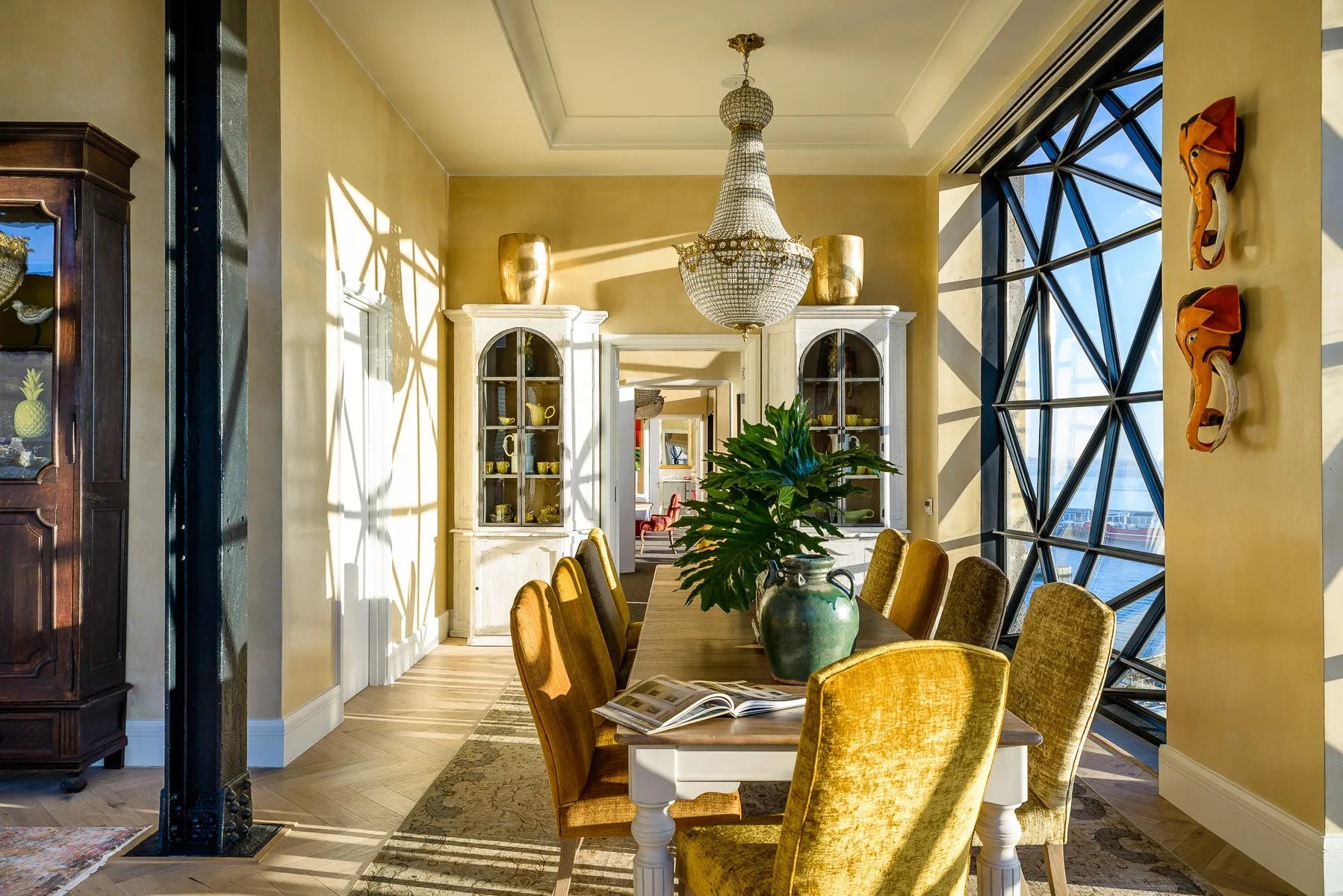 The Silo Penthouse at The Silo Hotel, Cape Town, South Africa.