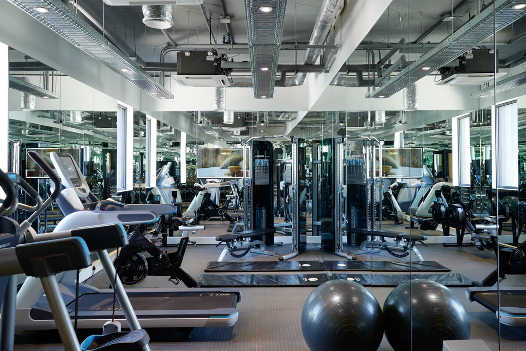 The Silo Gym at The Silo Hotel, Cape Town, South Africa.