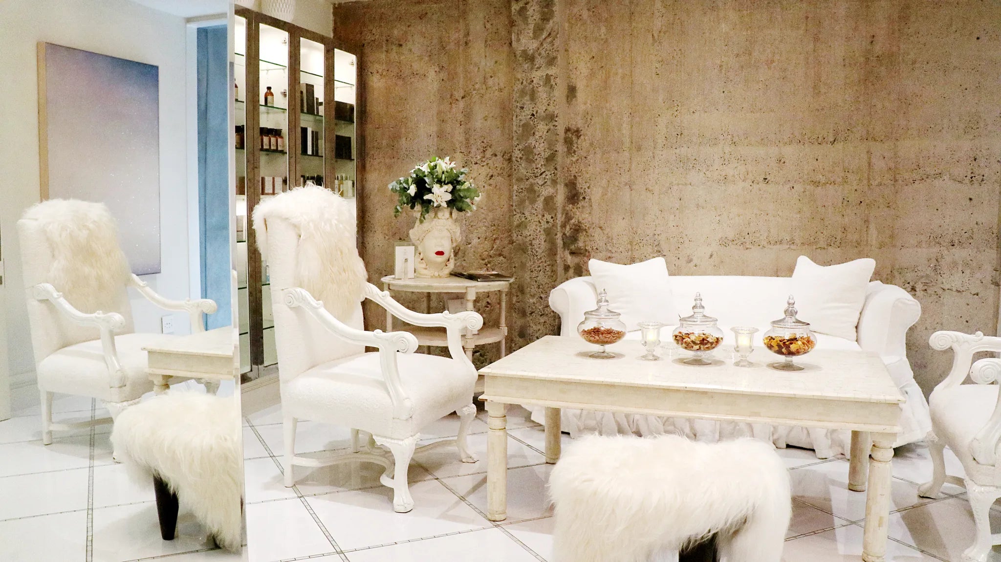 The Silo Spa at The Silo Hotel, Cape Town, South Africa.