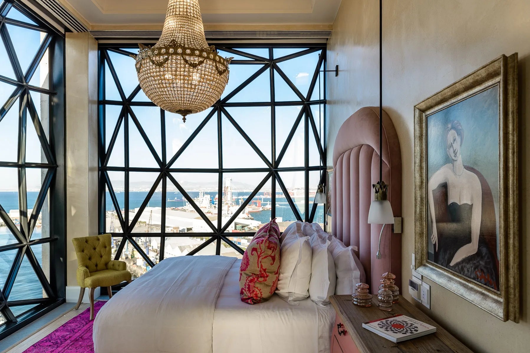 The Royal Suite at The Silo Hotel, Cape Town, South Africa.