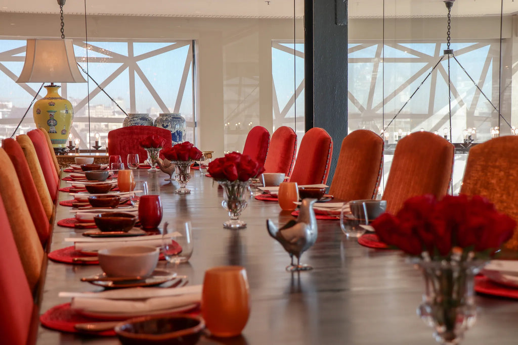 The Wisdom Room Private Dining at The Silo Hotel, Cape Town, South Africa.