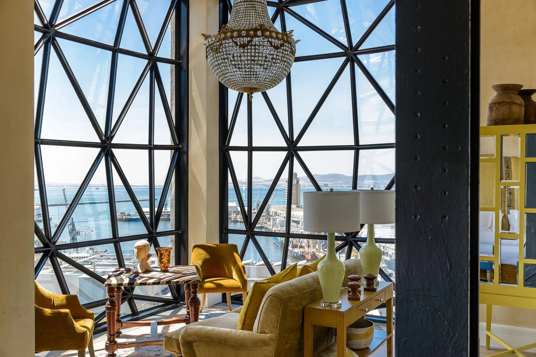 A Deluxe Superior Suite at The Silo Hotel, Cape Town, South Africa.