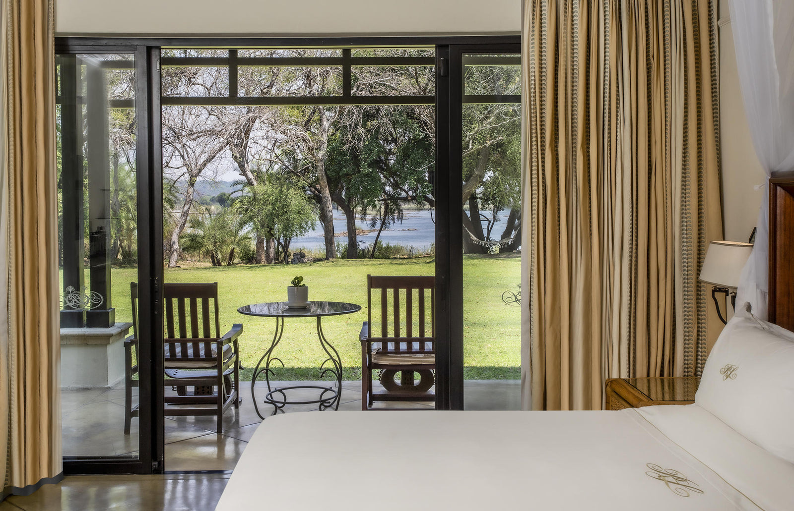 Deluxe Zambezi River Terrace Room