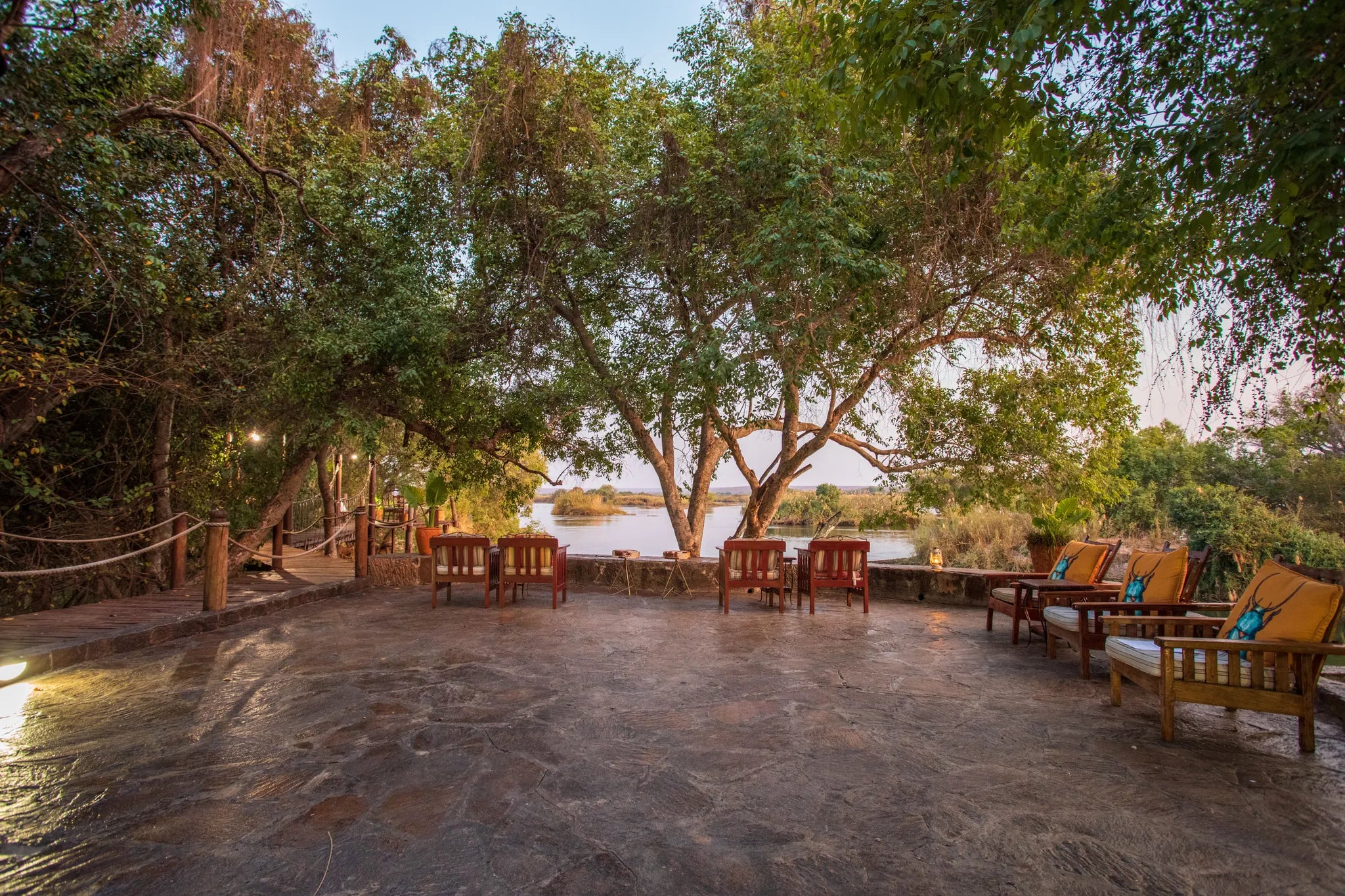 Evenings at Tintswalo at Siankaba at Tintswalo Siankaba, Victoria Falls (Zambia), Zambia.