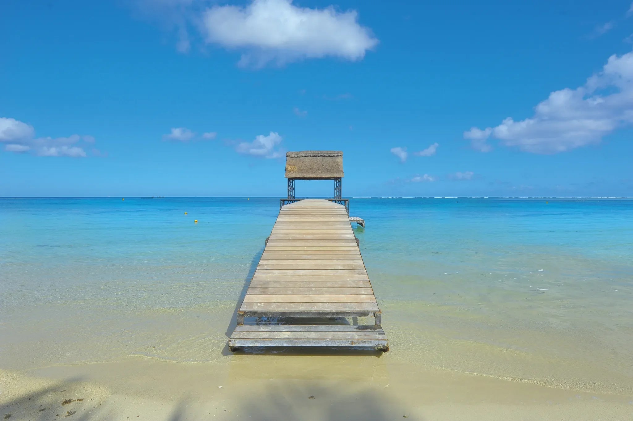 Public area at Trou aux Biches Beachcomber Golf Resort & Spa, Trou-Aux-Biches, Mauritius.