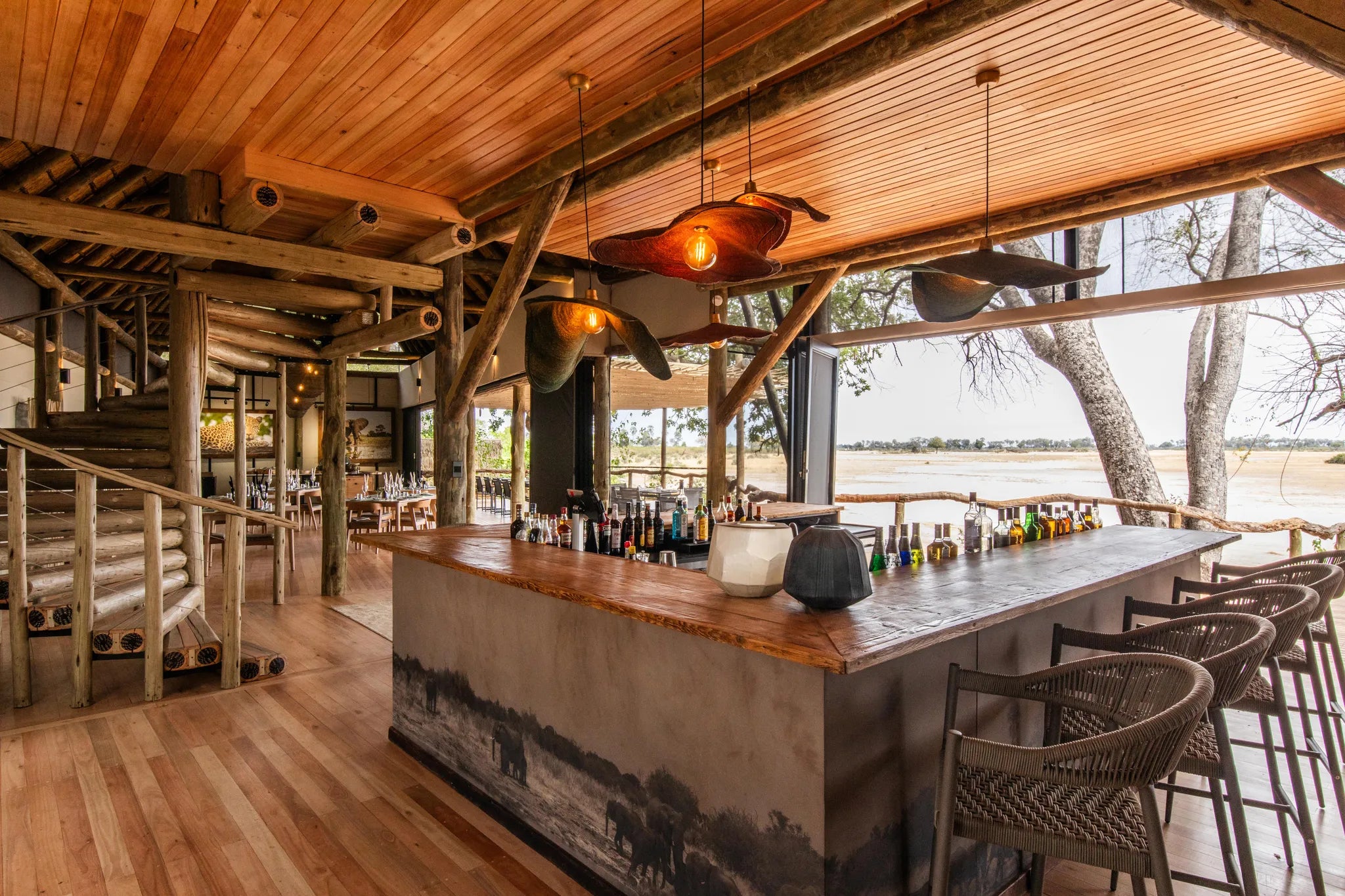 Wilderness Tubu Tree at Tubu Tree, Okavango Delta, Botswana.
