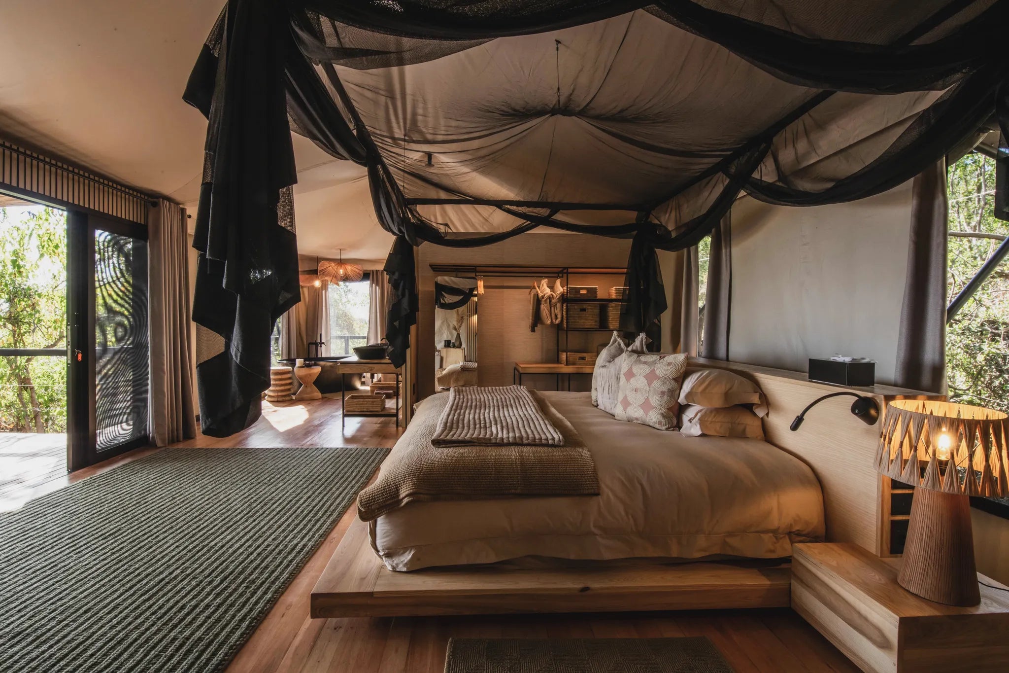 Wilderness Tubu Tree at Tubu Tree, Okavango Delta, Botswana.
