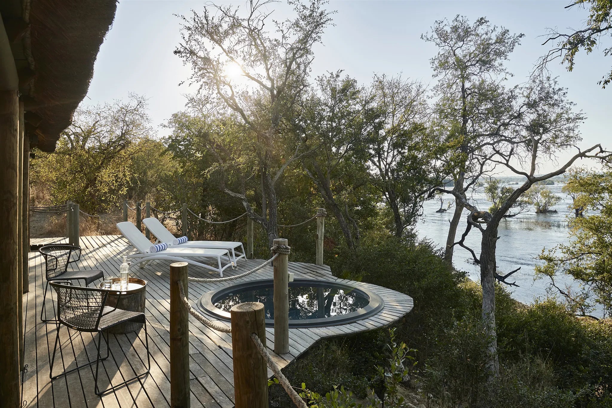 Victoria Falls River Lodge - Luxury Tented Suites at Victoria Falls River Lodge, Victoria Falls (Zimbabwe), Zimbabwe.