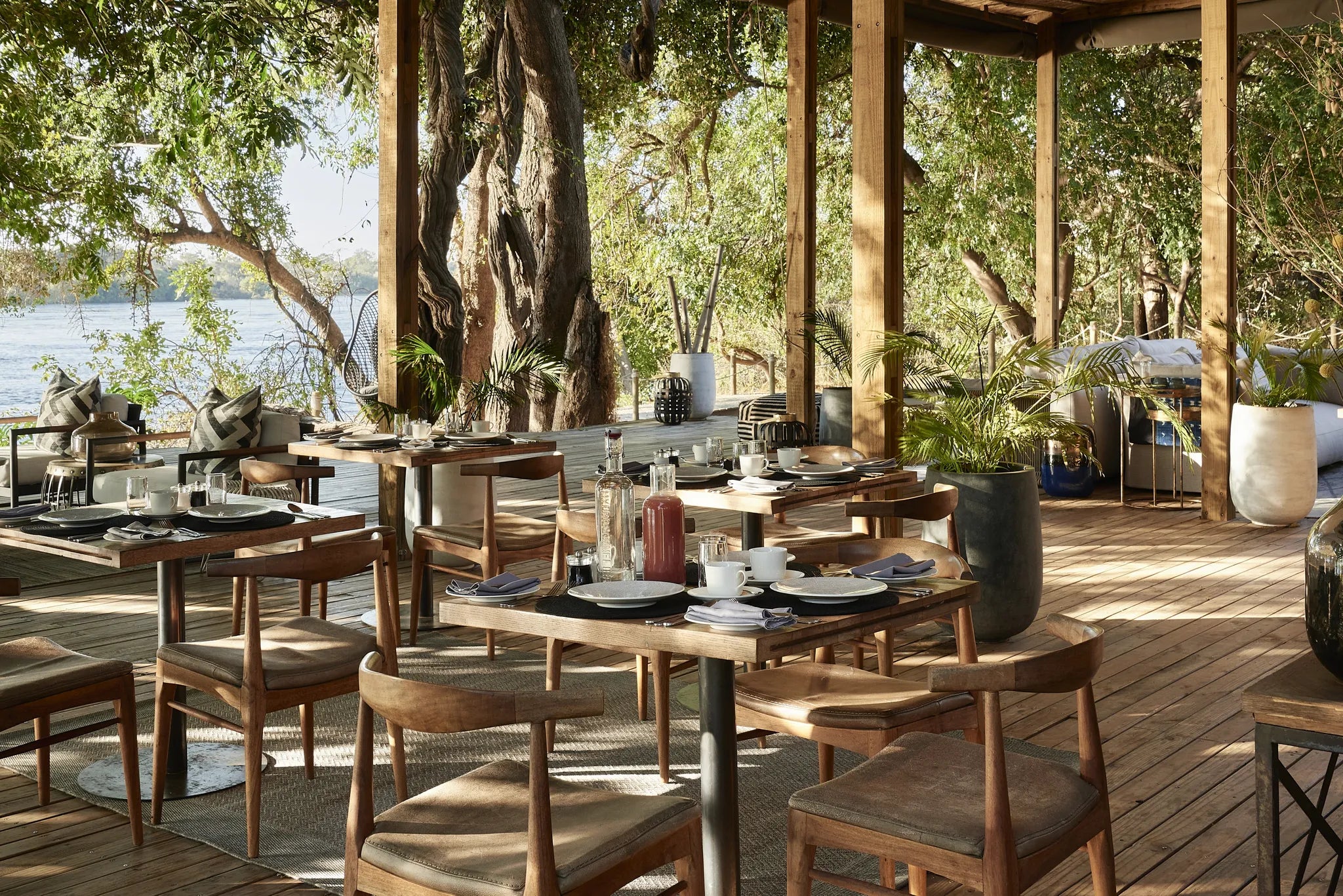 Victoria Falls River Lodge - Island Treehouse Suites at Victoria Falls River Lodge, Victoria Falls (Zimbabwe), Zimbabwe.