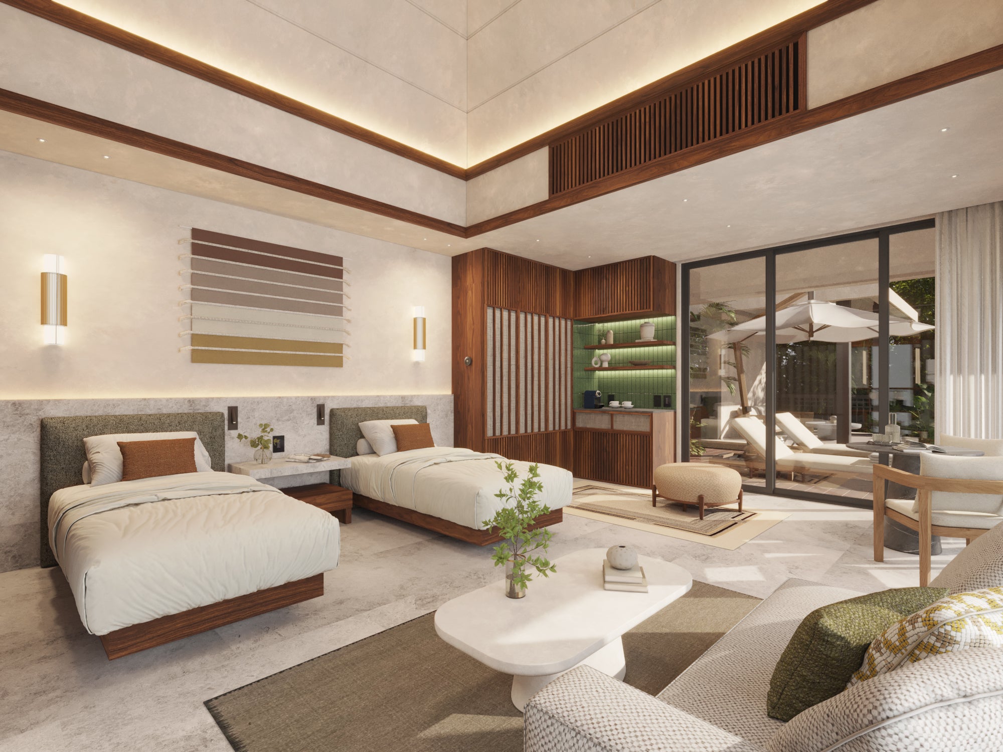 Bay View Pool Villa – Twin