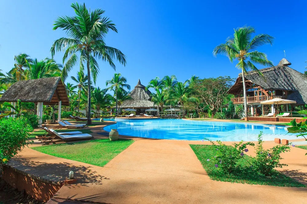 Pool at VOI Amarina Hotel, Nosy Be, Madagascar.