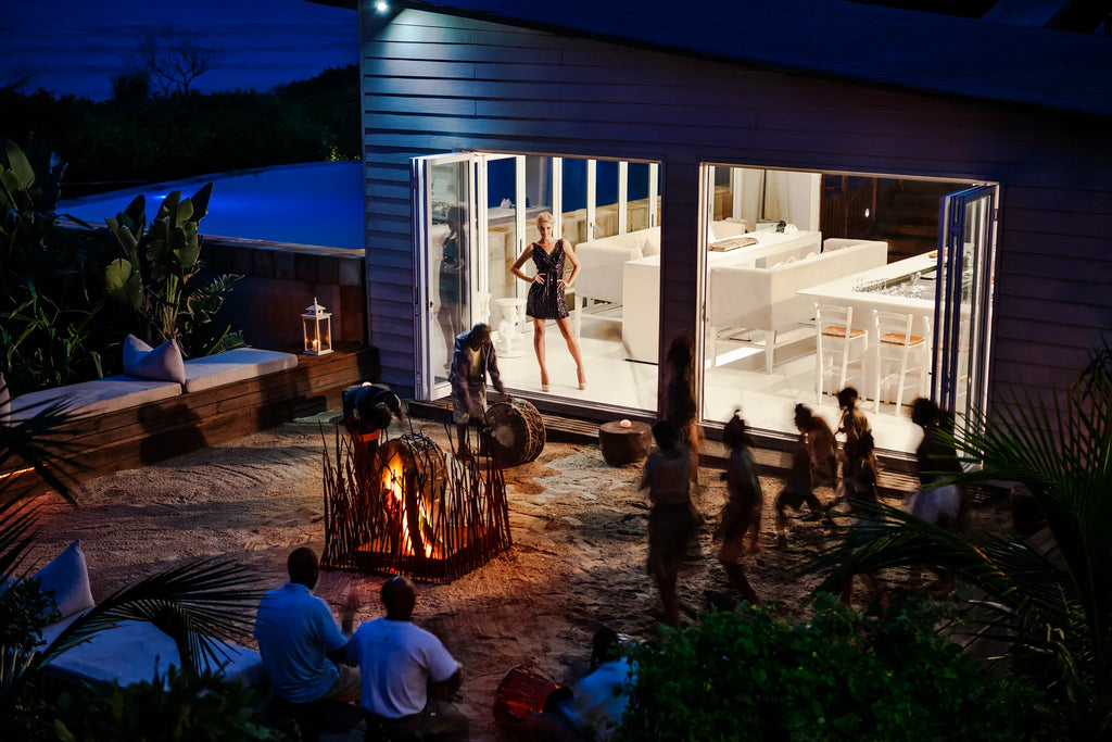 Beach Boma Drumming at White Pearl Resorts Ponta Mamoli, Ponta Mamoli, Mozambique.