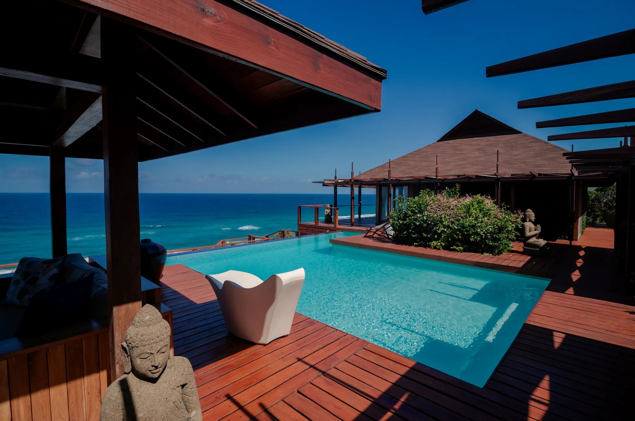 Luxury Private Villa  ocean views at White Pearl Resorts Ponta Mamoli, Ponta Mamoli, Mozambique.