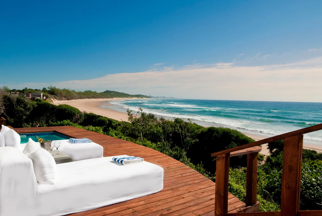 Ocean Facing Suite with Private Deck at White Pearl Resorts Ponta Mamoli, Ponta Mamoli, Mozambique.