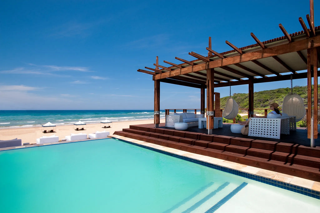 Pool Bar Deck at White Pearl Resorts Ponta Mamoli, Ponta Mamoli, Mozambique.