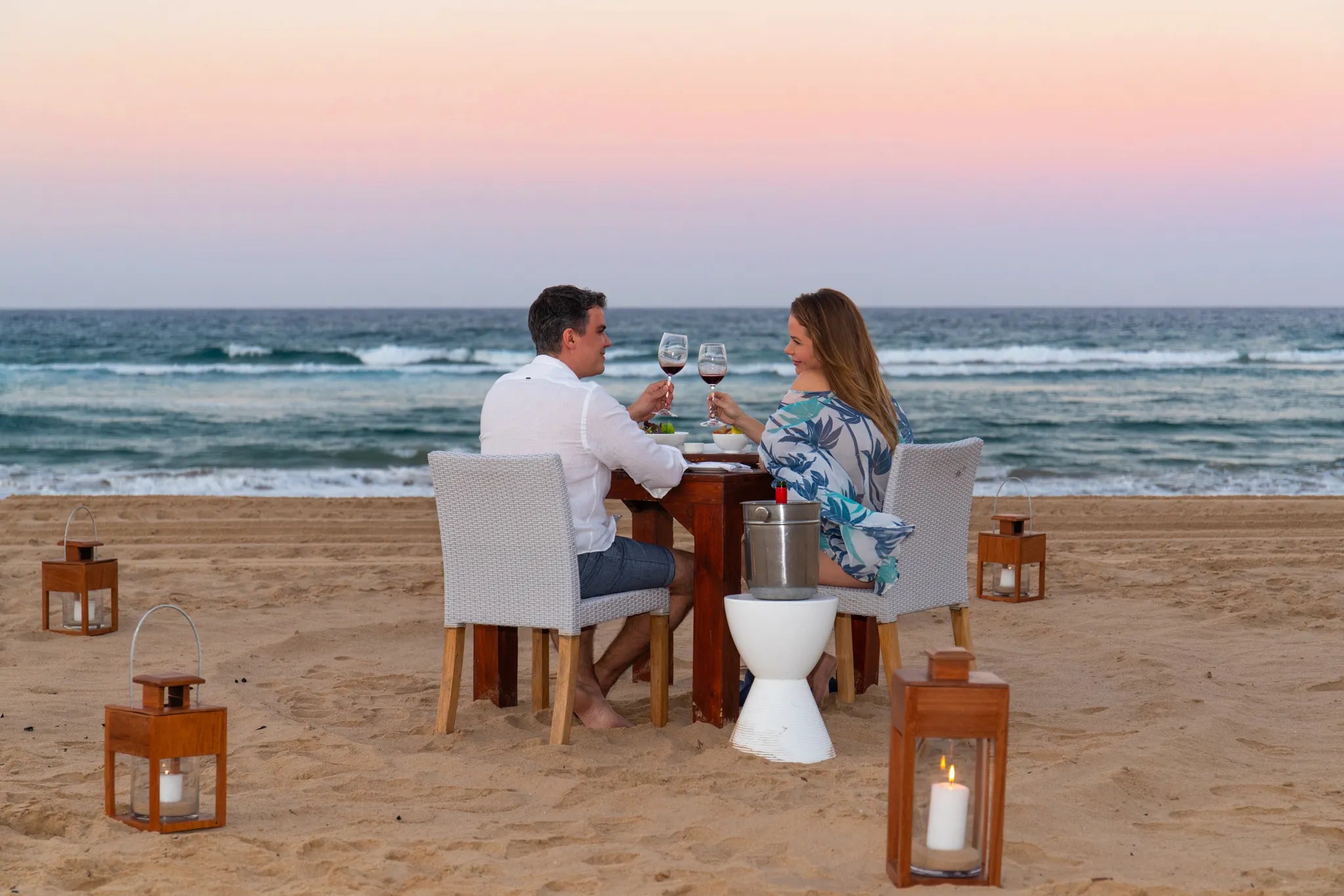 Private Dining at White Pearl Resorts Ponta Mamoli, Ponta Mamoli, Mozambique.