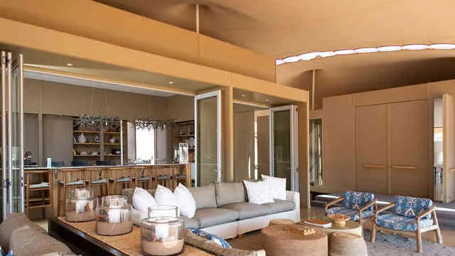 Wilderness Hoanib Skeleton Coast Camp at Wild Camping Hoanib, Hoanib River, Namibia.