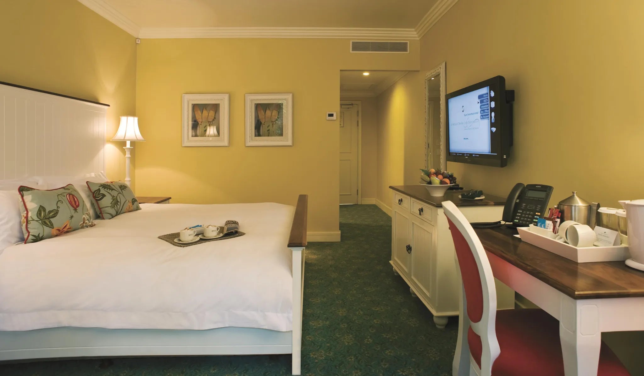 Wild Coast Sun  Luxury King & Paraplegic - bedroom at Wild Coast Sun, The Wild Coast, South Africa.