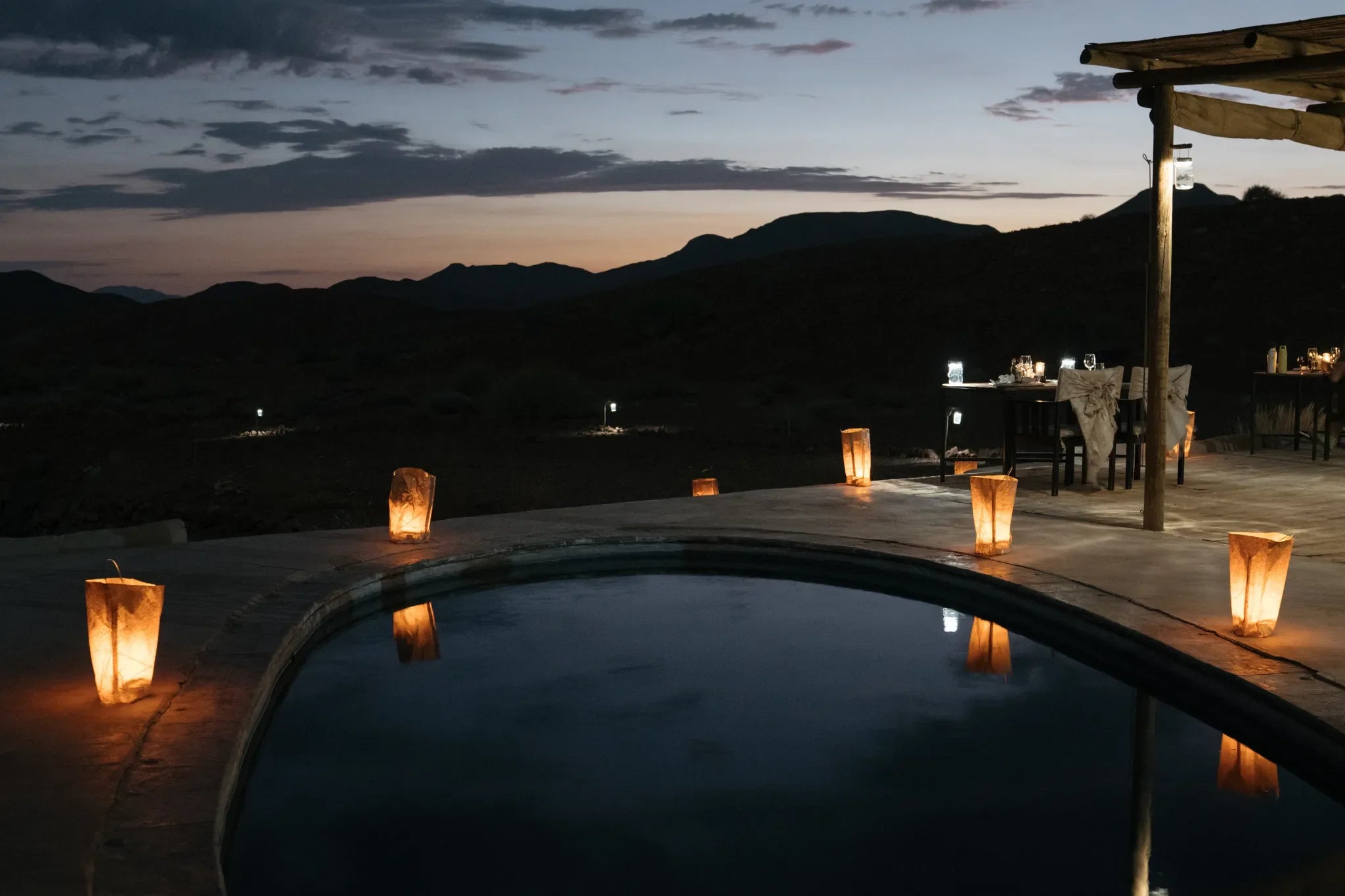 Wilderness Damaraland Camp at Wilderness Damaraland Camp, Twyfelfontein, Namibia.