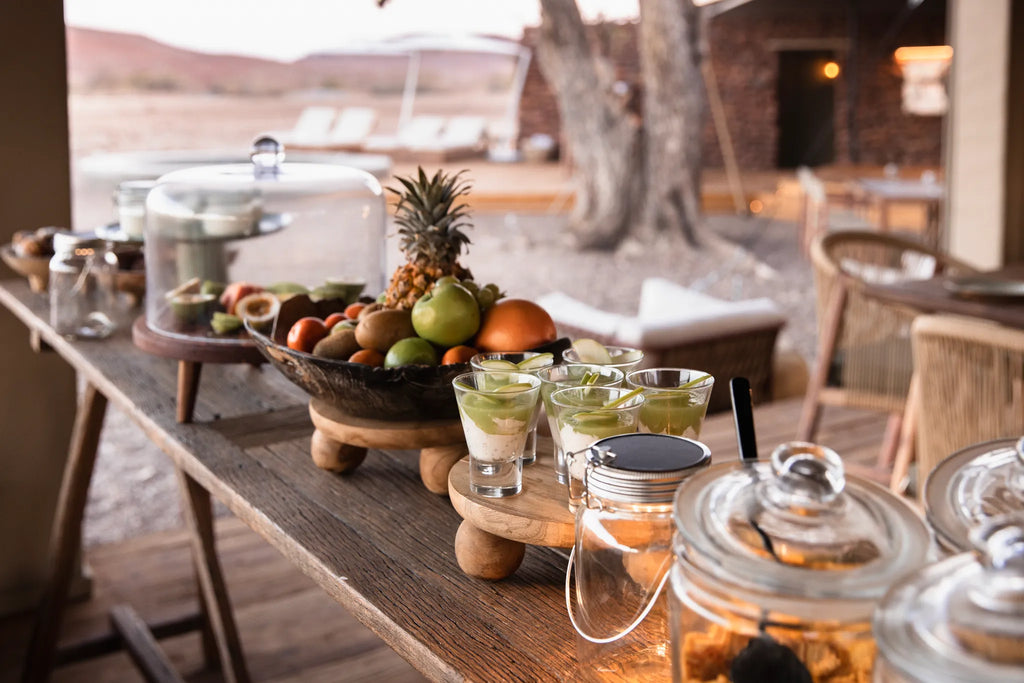 Wilderness Desert Rhino Camp at Wilderness Desert Rhino Camp, Palmwag, Namibia.