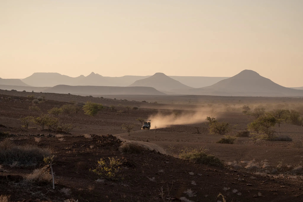 Wilderness Desert Rhino Camp at Wilderness Desert Rhino Camp, Palmwag, Namibia.