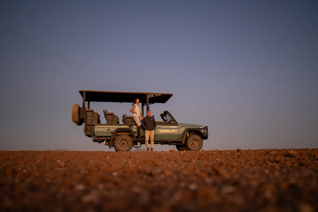 Wilderness Desert Rhino Camp at Wilderness Desert Rhino Camp, Palmwag, Namibia.